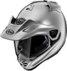 Arai XD-5 Helmet - Gloss Aluminum Silver, Large - Dual sport helmet with gloss aluminum silver finish