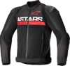 Alpinestars SMX Air Jacket Black Bright Red Men's 2XL - Textile vented street sport jacket, men's 2XL, Black/Bright Red