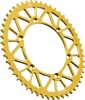 Gold Aluminum Rear Sprocket - 51 Teeth 520 Pitch Gold Aluminum Rear Sprocket - 51 Teeth 520 Pitch
