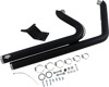 2-2 Big Shots Staggered Black Full Exhaust - For 06-17 Harley Dyna 2-2 Big Shots Staggered Black Full Exhaust - For 06-17 Harley Dyna