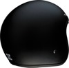 Saturn Open Face Street Helmet Matte Black Large