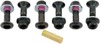 Sprocket Fastener Double Locked Sprocket Bolt Kit - 6 Black Bolts/Nuts Sprocket Fastener Double Locked Sprocket Bolt Kit - 6 Black Bolts/Nuts