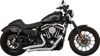 Vance & Hines Big Radius 2-2 Chrome PCX Exhaust Fits Sportster 14-22