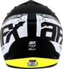 AFX FX-17Y Attack Youth MX Helmet Matte Yellow Black Large - Youth large MX helmet, matte yellow/black