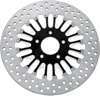 Boss Floating Front Left Brake Rotor 292mm Contrast Cut - Harley Boss Floating Front Left Brake Rotor 292mm Contrast Cut - Harley