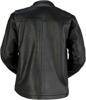 Z1R Munition Leather Jacket Black 3XL Men's - Premium cowhide leather jacket for men, size 3XL