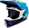 F.I. Hysteria MIPS Full Face Offroad Helmet Blue/White 2X-Large