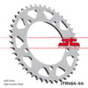 JT Steel Rear Sprocket 44T-420 Natural Fits Kawasaki/Suzuki