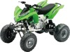 New Ray Toys 1:12 Kawasaki KFX450R ATV Green Model New Ray Toys 1:12 Kawasaki KFX450R ATV Green Model