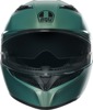 AGV K3 Mono Full Face Helmet Matte Salvia Green XL - Full face helmet with sun visor, XL, Matte Salvia Green