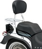 Round 17" Sissy Bar Chrome - For 06-17 Harley FXD Dyna