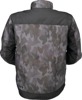 Z1R Camo Jacket 3XL Men's Gray Zip-Front Textile - Men's 3XL camo jacket, gray, zip-front, textile
