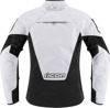 ICON Women's Mesh AF Jacket 2XL Black/White - Durable women's mesh jacket 2XL Black/White