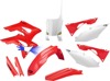 Cycra Powerflow Body Kit White Fits Honda