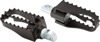 Burly Brand MX Style Mini Footpegs Black For Harley-Davidson - MX mini footpegs, black, For Harley-Davidson models