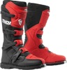 Blitz XP Dirt Bike Boots - Black & Red MX Sole Men's US Size 9