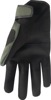 THOR Range Gloves Men's XL Black/Army Green/Orange - Waterproof and breathable riding gloves
