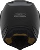 ICON Elsinore Monotype Helmet XS Matte Black - Modular helmet with fog-free shield