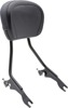 Cobra Detachable Tall Backrest Black Fits FLH/FLT 1997-2008