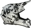 Z1R Rise Digi Camo MX Helmet 2XL Gray Unisex - Adult 2XL off-road helmet in gray Digi Camo