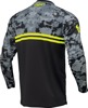 Thor Youth Sector DIGI Camo Jersey Black/Gray/Yellow Large - Youth unisex jersey, Black/Gray/Yellow, size Large