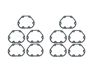 Cometic Clutch Release Cover Gasket 10-Pack For 87+ H-D EVO - Replaces H-D # 36801-87 A/B/C