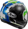 Corsair-X Rea-6 Green Motorcycle Helmet XL