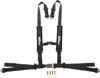 Moose Auto Buckle Seat Harness 2" 4PT - Black