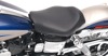 Wide Renegade Smooth Solo Seat Black Gel Low - For 06-17 Harley Dyna Wide Renegade Smooth Solo Seat Black Gel Low - For 06-17 Harley Dyna