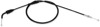 Moose Offroad Black Throttle Cable For Yamaha TT-R/XT 225 - Throttle cable for Yamaha TT-R and XT 225