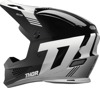 Thor Sector 2 Carve Helmet XS White/Black - MX helmet with Carve graphic in XS size