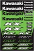 Factory Effex Universal Graphic Kit Kaw KX Sticker Sheet