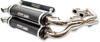 Black Dual Full Exhaust - For 15-19 RZR/RZR4 900, S XC, Trail Black Dual Full Exhaust - For 15-19 RZR/RZR4 900, S XC, Trail