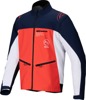Alpinestars Lite-Dura Softshell Jacket Navy/Orange XL Men's - Softshell casual jacket for men in XL size