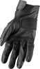 Thor Hallman GP Gloves Men's Medium Black - Vintage-inspired leather riding gloves