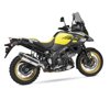 Yoshimura R77 Stainless Slip-On Exhaust Silver Fits 14-19 Suzuki V-Strom 1000
