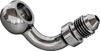 Goodridge Banjo Adapter Stainless Steel Silver - Fitting for Goodridge universal brake lines