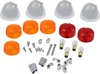Late-Style Dual-Filament FX-Type Turn Signal Kit Red by Chris Products