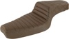 Step-Up Tuck and Roll 2-Up Seat Brown - For 77-03 Harley XL Step-Up Tuck and Roll 2-Up Seat Brown - For 77-03 Harley XL
