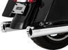 Eliminator 400 Chrome Dual Slip On Exhaust - For 17-21 Harley Touring Eliminator 400 Chrome Dual Slip On Exhaust - For 17-21 Harley Touring