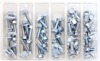 BOLT M6 10mm Hex Flange Bolt Assortment - M6 x 12, 16, 20 & 25 - 80-piece M6 10mm hex flange bolt kit