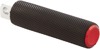 Arlen Ness Knurled Red Male Mount Footpegs