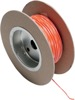 Orange / White 18 Gauge Color Match Primary Wire - 100' Spool