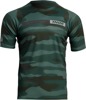 Thor Assist Short-Sleeve Jersey XL Camo Green Men's - Performance MTB short-sleeve jersey XL Camo Green