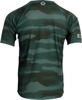 Thor Assist Short-Sleeve Jersey XL Camo Green Men's - Performance MTB short-sleeve jersey XL Camo Green