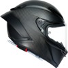 AGV Pista GP RR Mono Full Face Helmet XL Matte Carbon Black - Premium carbon fiber full face helmet XL Matte Black