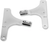 Chrome Sissy Bar Mount Side Plate Kit - For 00-07 H-D Deuce