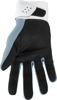 Thor Women's Spectrum Gloves L White/Starlight Blue - MX gloves with touchscreen fingers