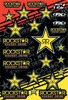 Factory Effex Rockstar Gold Reflective Sticker Sheet