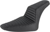 Step-Up Tuck and Roll 2-Up Seat - Black - For 12-17 Harley FLS FXS Step-Up Tuck and Roll 2-Up Seat - Black - For 12-17 Harley FLS FXS